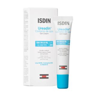 Isdin Ureadin Contorno de ojos 15ml - Gel crema bolsas, ojeras y líneas de expresión para todo tipo de piel