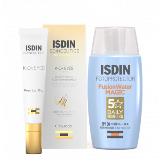 Pack ISDIN K Ox Eyes + Fusion Water Magic