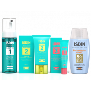 Pack ISDIN Piel Mixta a Grasa completa sin color