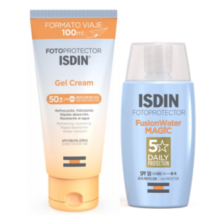 Pack ISDIN Gel Cream 100ml + Fusion Water Magic