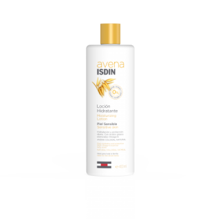 Isdin Avena Loción Hidratante 400ml - Loción hidratante y protectora piel sensible con avena coloidal natural