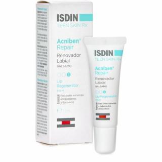 ISDIN Acniben Repair Renovador Labial 10ml - Bálsamo labial para pieles sometidas a tratamientos antiacneicos