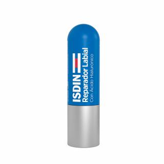 Isdin Reparador Labial Stick 4g - Reparador labial en barra con ácido hialurónico. Protege y repara los labios