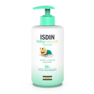 Isdin Babynaturals Body Lotion 400ml - Loción corporal hidratante para la piel del bebé