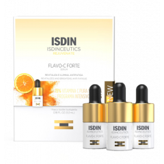 Isdin Isdinceutics Flavo C Forte 3u 5,3ml - Sérum facial antimanchas con Vitamina C Pura