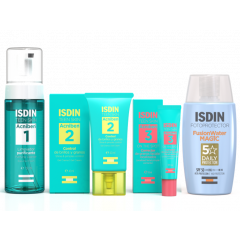 Pack ISDIN Piel Mixta a Grasa completa sin color