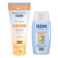 Pack ISDIN Gel Cream 100ml + Fusion Water Magic