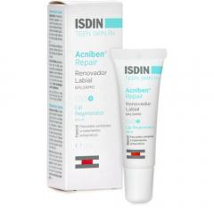 ISDIN Acniben Repair Renovador Labial 10ml - Bálsamo labial para pieles sometidas a tratamientos antiacneicos