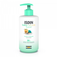 Isdin Babynaturals Body Lotion 400ml - Loción corporal hidratante para la piel del bebé