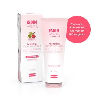 Isdin Woman Antiestrías 250ml - Crema corporal que ayuda a prevenir y atenuar las estrías