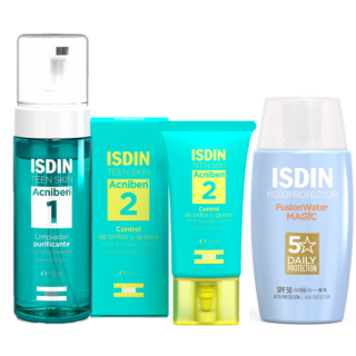 Pack ISDIN Tratamiento y Protección para piel mixta a grasa 