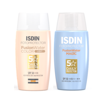 Pack ISDIN Fotoprotector Fusion Water Color y Sin Color