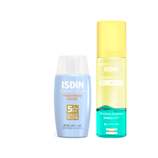 Pack ISDIN Hydro Lotion + Fusion Water Magic