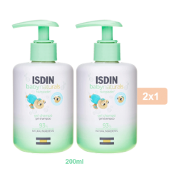 Pack ISDIN Baby Naturals Gel Shampoo 200ml 2x1