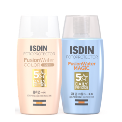 Pack ISDIN Fotoprotector Fusion Water Color y Sin Color