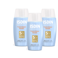 Pack ISDIN Fotoprotector Fusion Water Magic x3