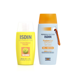 Pack Isdin Fotoprotección Deportistas Fusion Water By Alcaraz + Gel Sport