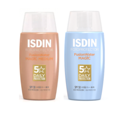 Pack ISDIN Protección Fusion Water con color/ sin color