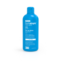 Isdin Nutratopic Gel de Baño 400ml - Gel de baño emoliente extra suave higiene e hidratación piel reactiva